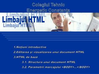 Limbajul HTML