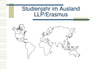 Studienjahr im Ausland LLP/Erasmus