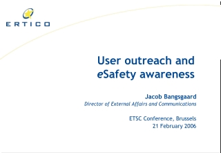 User outreach and e Safety awareness