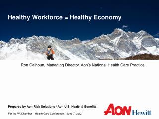 Healthy Workforce = Healthy Economy