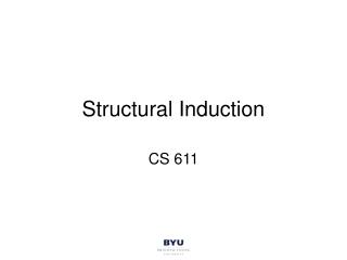 Structural Induction