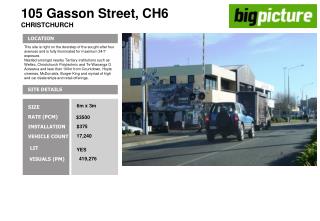 105 Gasson Street, CH6 CHRISTCHURCH