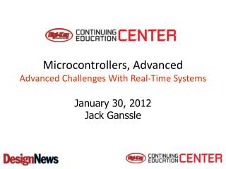 Microcontrollers, Advanced Advanced Challenges With Real-Time Systems