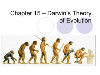 Chapter 15 – Darwin’s Theory of Evolution