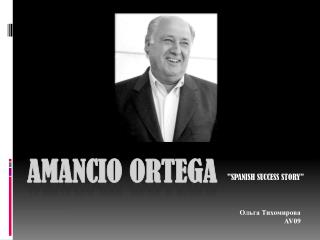 Amancio Ortega