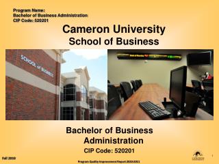 Cameron University School of Business