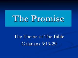 The Promise