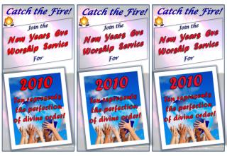 Join the New Years Eve Worship Service For