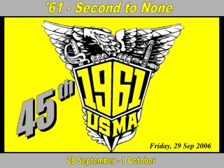 28 September - 1 October