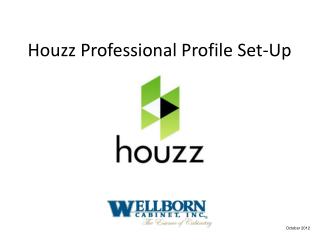 Houzz Professional Profile Set-Up