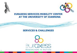 EURAXESS SERVICES MOBILITY CENTER AT THE UNIVERSITY OF IOANNINA SERVICES &amp; CHALLENGES