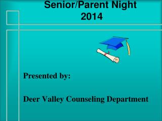 Senior/Parent Night 2014