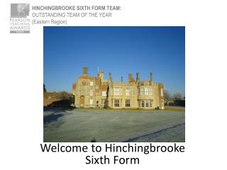 Welcome to Hinchingbrooke Sixth Form