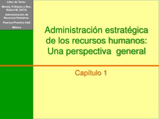 Administración estratégica de los recursos humanos: Una perspectiva general