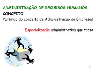 ADMINISTRAÇÃO DE RECURSOS HUMANOS CONCEITO..... .