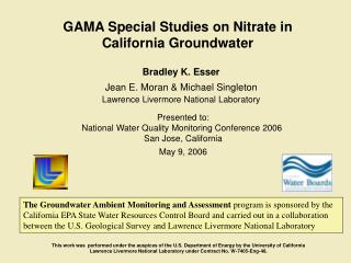 GAMA Special Studies on Nitrate in California Groundwater