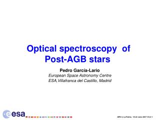 Optical spectroscopy of Post-AGB stars