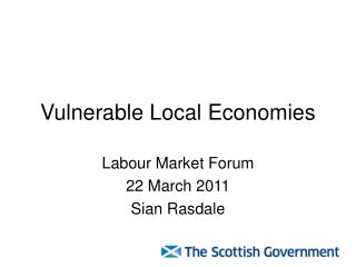 Vulnerable Local Economies