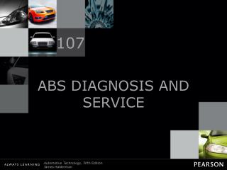 ABS DIAGNOSIS AND SERVICE