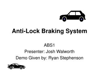 Anti-Lock Braking System