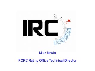 Mike Urwin RORC Rating Office Technical Director
