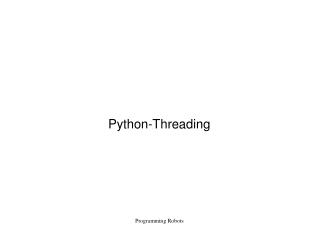 Python-Threading