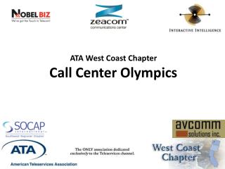 ATA West Coast Chapter Call Center Olympics