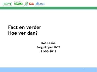Fact en verder Hoe ver dan?