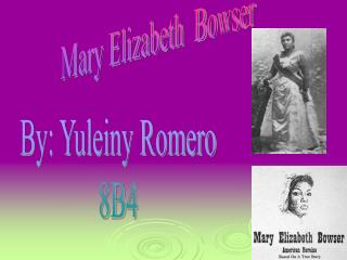 Mary Elizabeth Bowser