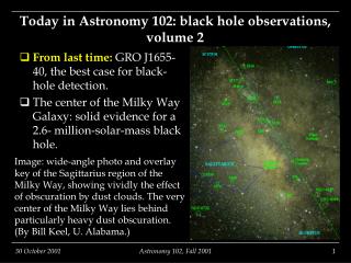 Today in Astronomy 102: black hole observations, volume 2