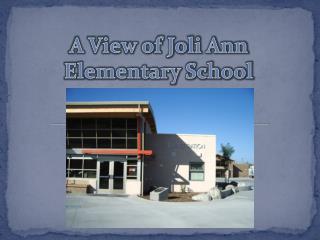 A View of Joli Ann Elementary School