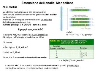 Estensione dell’analisi Mendeliana