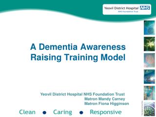 A Dementia Awareness Raising Training Model