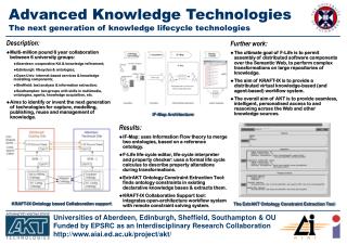 Universities of Aberdeen, Edinburgh, Sheffield, Southampton &amp; OU