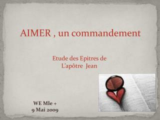 AIMER , un commandement