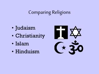 Comparing Religions