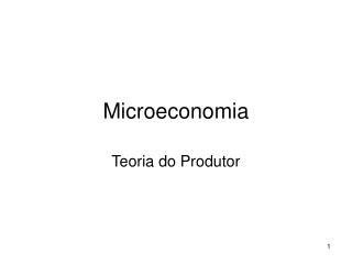 Microeconomia