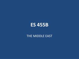 ES 455B
