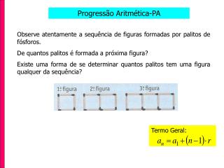 Progressão Aritmética-PA