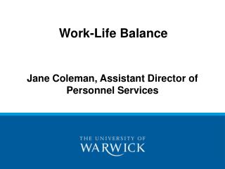 Work-Life Balance