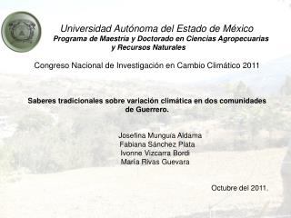 Universidad Autónoma del Estado de México