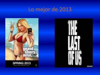 Lo mejor de 2013