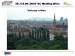 Welcome in Wien