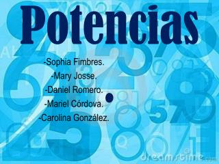Potencias.