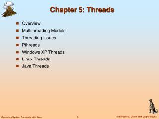 Chapter 5: Threads