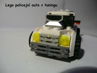 Lego policejní auto v tuningu