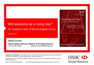 Will telecoms be a rising star? An analyst’s view of the European sector