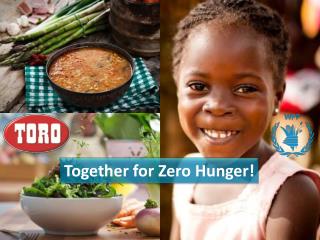 Together for Zero Hunger!