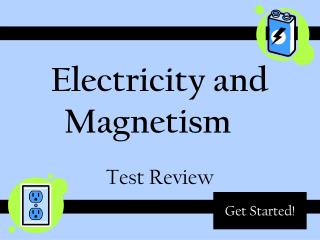 Electricity and Magnetism