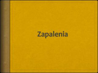 Zapalenia